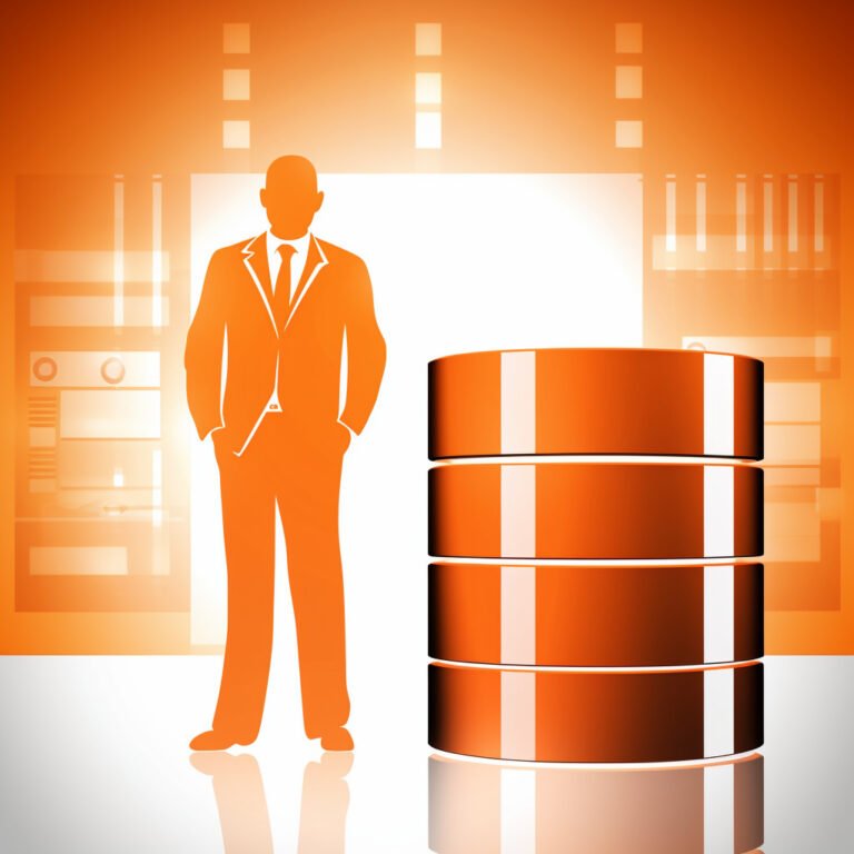 Load Isolation Can Make Your Table Less Concurrent, Not More 2 Illustration of a person in a suit standing beside a database cylinder
