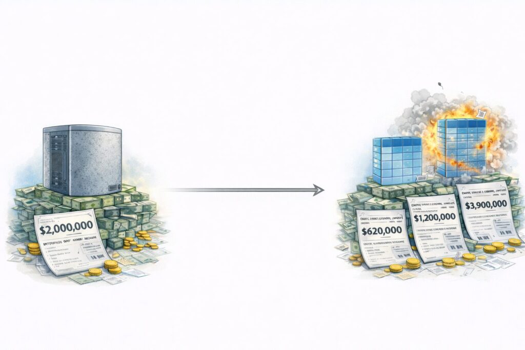 Why Two Identical Teradata Migrations Produce Wildly Different Snowflake Costs 2 mig