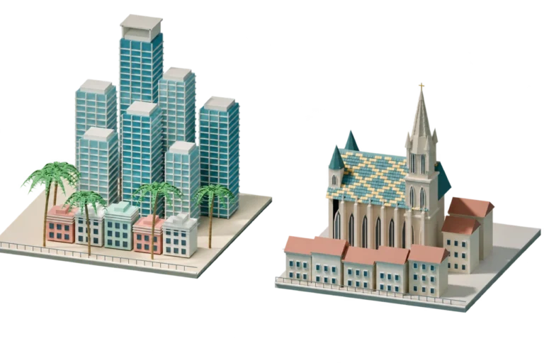 Home 1 Stylized waterfront architecture combining Vienna and Florida